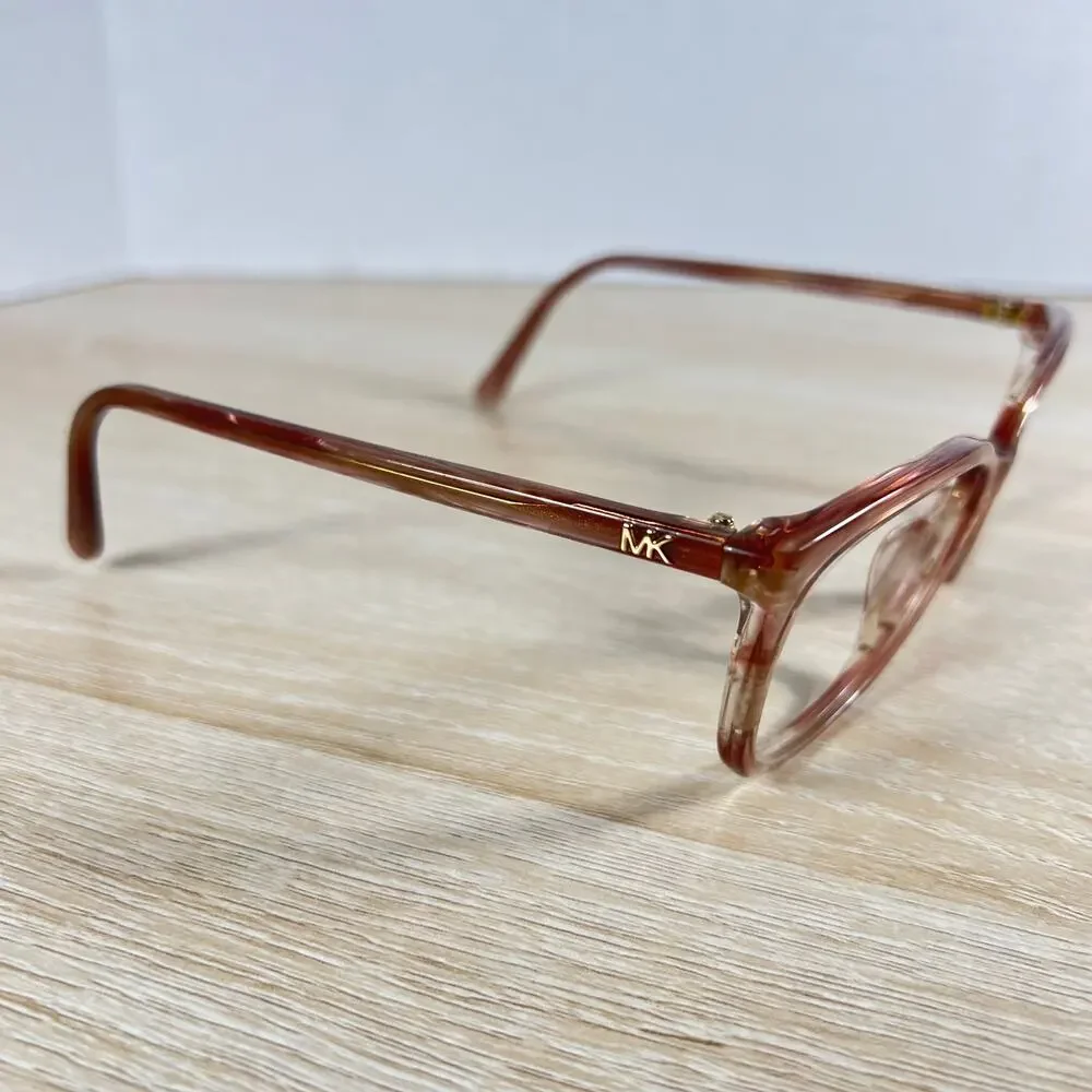 Michael Kors MK4080U 3277 Eyeglasses Marble Pink Frames Only 54-16-140